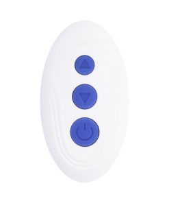 Evolved Lovebirds Rechargeable Silicone Remote-Controlled Dual-Ended Vibrator Blue