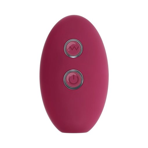 Evolved Come On Over Rechargeable Silicone Remote-Controlled Come-Hither Vibrator Burgundy - Image 10