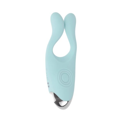 Evolved Couples Therapy Rechargeable Silicone Flexible Arm Tapping Finger Vibrator Mint - Image 3