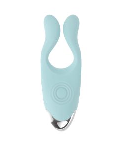 Evolved Couples Therapy Rechargeable Silicone Flexible Arm Tapping Finger Vibrator Mint