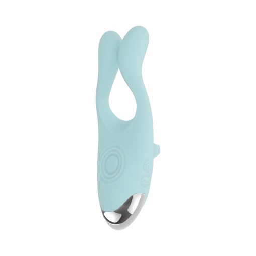Evolved Couples Therapy Rechargeable Silicone Flexible Arm Tapping Finger Vibrator Mint - Image 5