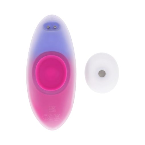 Evolved Paradise Panty Rechargeable Silicone Remote-Controlled Wearable Vibrator Pink/Purple - Image 2