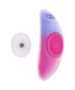 Evolved Paradise Panty Rechargeable Silicone Remote-Controlled Wearable Vibrator Pink/Purple