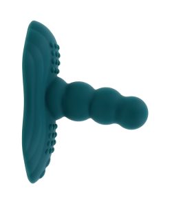 Playboy Have A Seat Rechargeable Silicone Remote-Controlled Vibrating Grind Pad Deep Teal