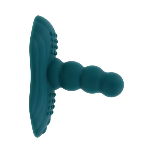 Playboy Have A Seat Rechargeable Silicone Remote-Controlled Vibrating Grind Pad Deep Teal - Image 5