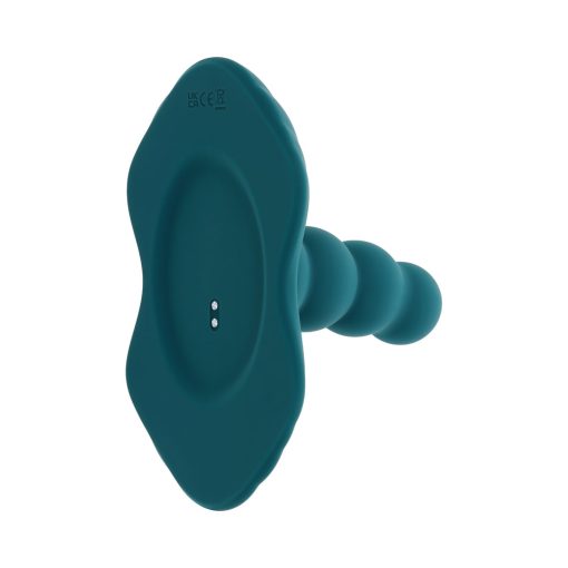 Playboy Have A Seat Rechargeable Silicone Remote-Controlled Vibrating Grind Pad Deep Teal - Image 7