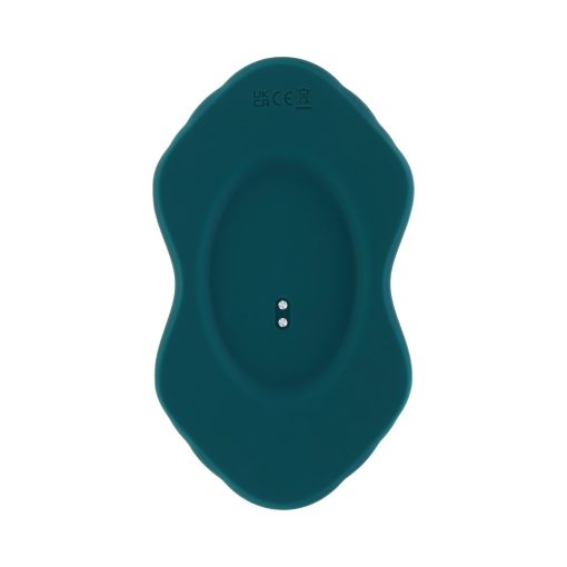 Playboy Have A Seat Rechargeable Silicone Remote-Controlled Vibrating Grind Pad Deep Teal - Image 8