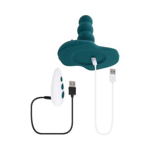 Playboy Have A Seat Rechargeable Silicone Remote-Controlled Vibrating Grind Pad Deep Teal - Image 11