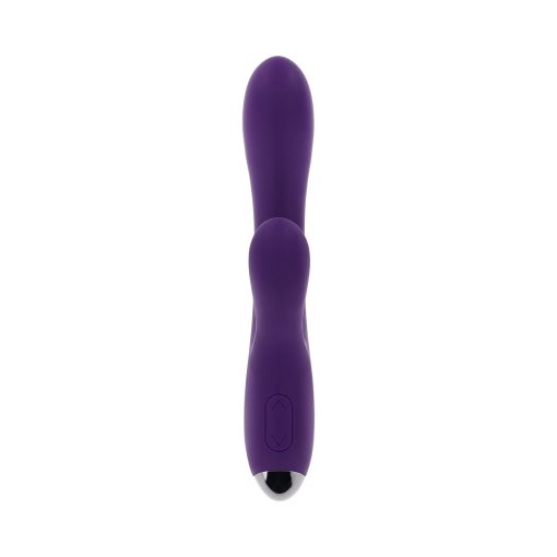 Playboy New Crush Rechargeable Silicone Rabbit Vibrator Acai - Image 5
