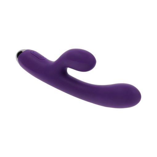 Playboy New Crush Rechargeable Silicone Rabbit Vibrator Acai - Image 7
