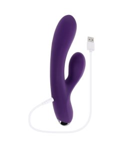 Playboy New Crush Rechargeable Silicone Rabbit Vibrator Acai