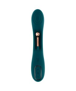 Playboy Aurelie Rechargeable Silicone G-Spot Tickling Vibrator Deep Teal