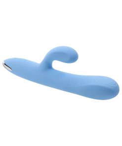 Playboy Up & Away Rechargeable Silicone Rabbit Vibrator Blue
