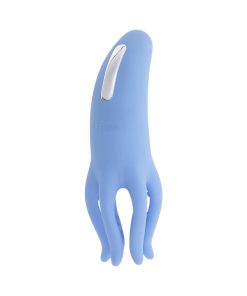 Selopa Tentacle Tickler Rechargeable Silicone Flexible Bead Vibrator Blue
