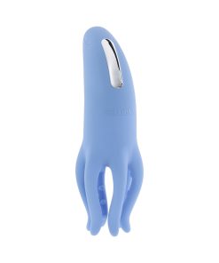 Selopa Tentacle Tickler Rechargeable Silicone Flexible Bead Vibrator Blue