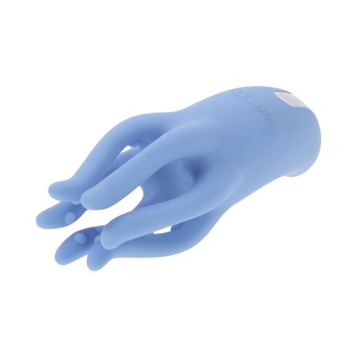Selopa Tentacle Tickler Rechargeable Silicone Flexible Bead Vibrator Blue - Image 8