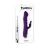 Playboy Bunny Punch Rabbit Vibrator – Twirling, Rechargeable, Purple