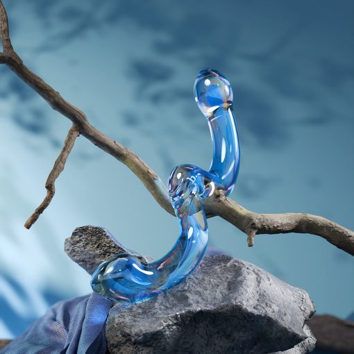 Biird X Wicul Ohwii Double-Ended Glass Dildo For G-Spot & P-Spot - Image 4