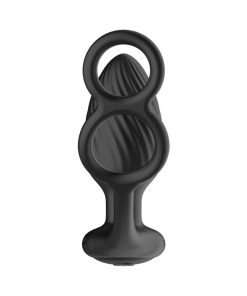 Nexus Tornado Cock And Ball Ring Rotating And Vibrating Butt Plug With Remote Control