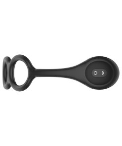 Nexus Tornado Cock And Ball Ring Rotating And Vibrating Butt Plug With Remote Control