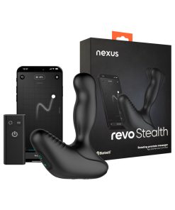 Nexus Revo Stealth App Enabled Rotating And Vibrating Remote Control Prostate Massager