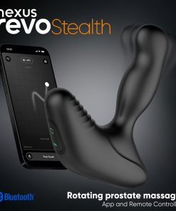 Nexus Revo Stealth App Enabled Rotating And Vibrating Remote Control Prostate Massager