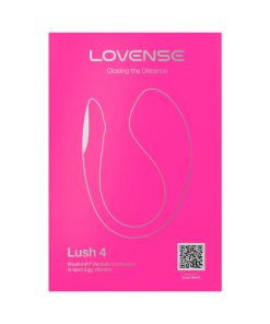 Lovense Lush 4 Bluetooth Remote-Controlled Egg Vibrator