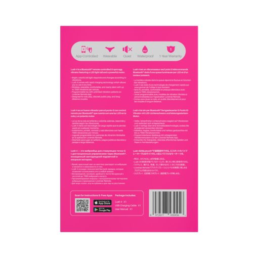Lovense Lush 4 Bluetooth Remote-Controlled Egg Vibrator - Image 9