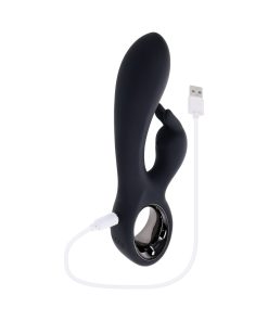 Playboy Late Night Bunny – Rechargeable Dual Vibrator with Rabbit Stimulator