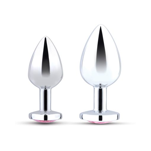 B-Vibe Jewel Metal Training Plug Set - Image 2