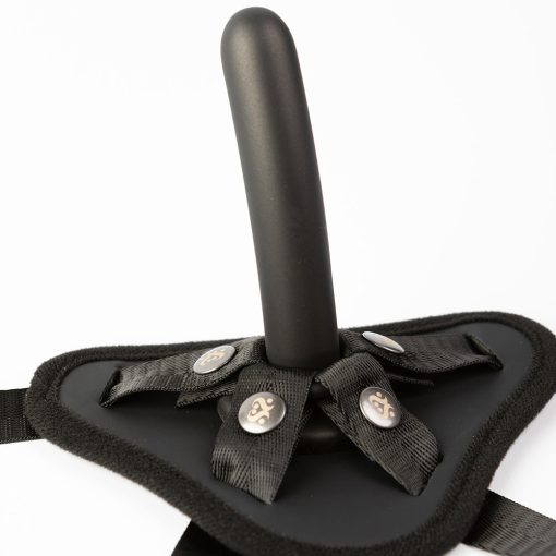Sei Mio Perfectly Pegged Beginners Strap-On Harness And 5 In. Dildo - Image 4