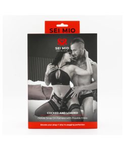 Sei Mio Cocked And Loaded Advanced Strap-On Harness And 6.5 In. Dildo