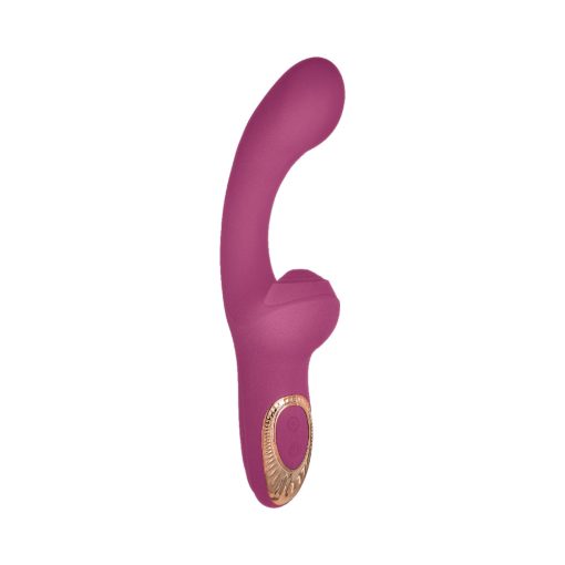 Blaze Heat-Up Thumper Massager Eggplant - Image 2