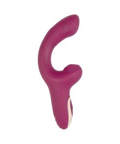 Blaze Heat-Up Thumper Massager Eggplant