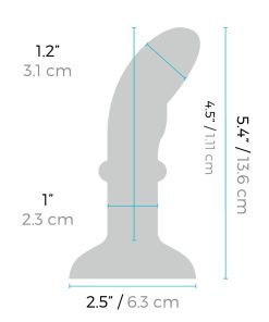B-Vibe Remote Control Rimming P-Spot Plug