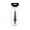 Me You Us Rippled Wand Anal Teaser Plug Black
