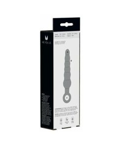 Me You Us Rippled Wand Anal Teaser Plug Black