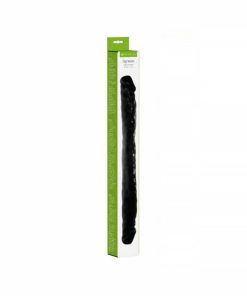 Me You Us Eighteen Double Dong 18 In. Double Ended Dildo Black