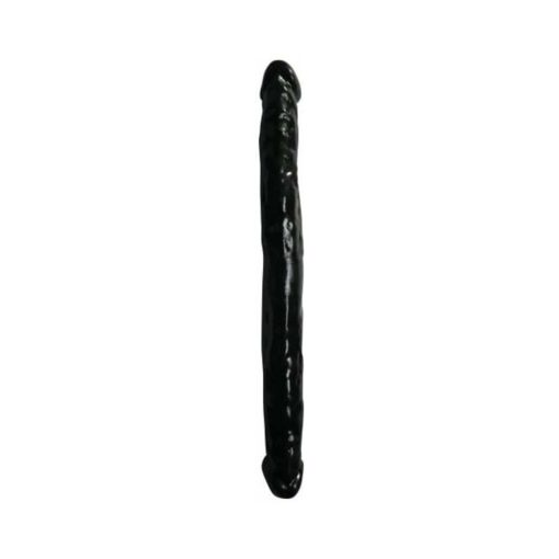 Me You Us Eighteen Double Dong 18 In. Double Ended Dildo Black - Image 2