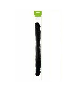 Me You Us Eighteen Double Dong 18 In. Double Ended Dildo Black