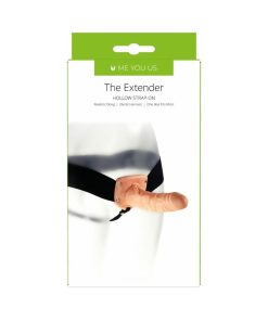 Me You Us The Extender Hollow Strap-On Vanilla
