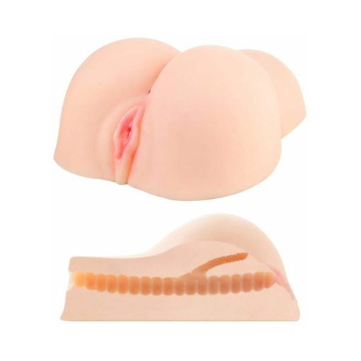 Me You Us Miss Nikita Premium Vibrating Realistic Masturbator Vanilla - Image 8