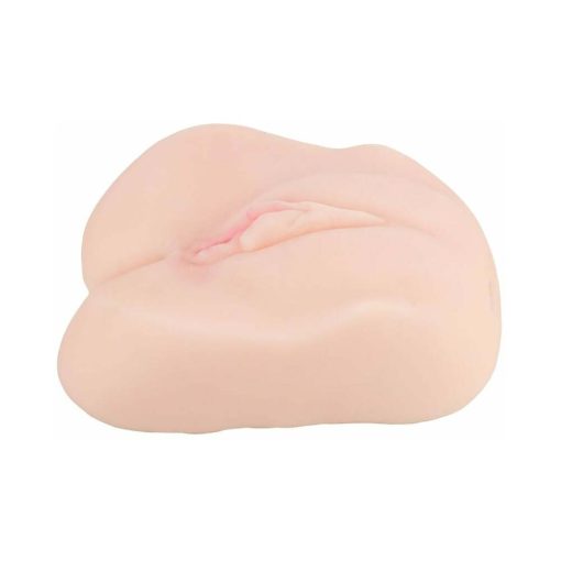 Me You Us Miss Mia Premium Vibrating Realistic Masturbator Vanilla - Image 4