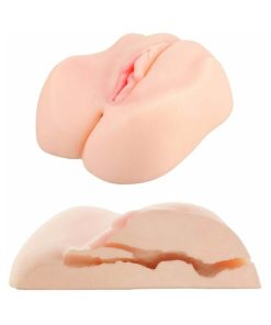 Me You Us Miss Mia Premium Vibrating Realistic Masturbator Vanilla