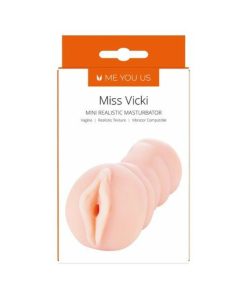 Me You Us Miss Vicki Mini Realistic Masturbator Vanilla