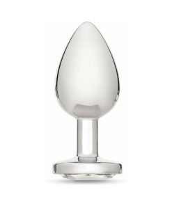 Me You Us Crystal Jewels Metal Plug Clear L