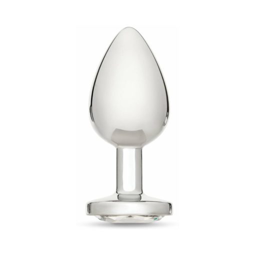 Me You Us Crystal Jewels Metal Plug Clear L - Image 3