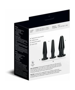 Me You Us Anal Training Kit 3-Piece Plug Set