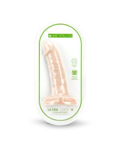 Me You Us Ultra Cock 6 In. Realistic Dildo Vanilla