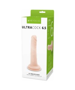 Me You Us Ultra Cock 6.5 In. Realistic Dildo Vanilla